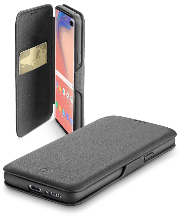 Cellular Line Cell Samsung Bookc.clutch Zwart S10 En