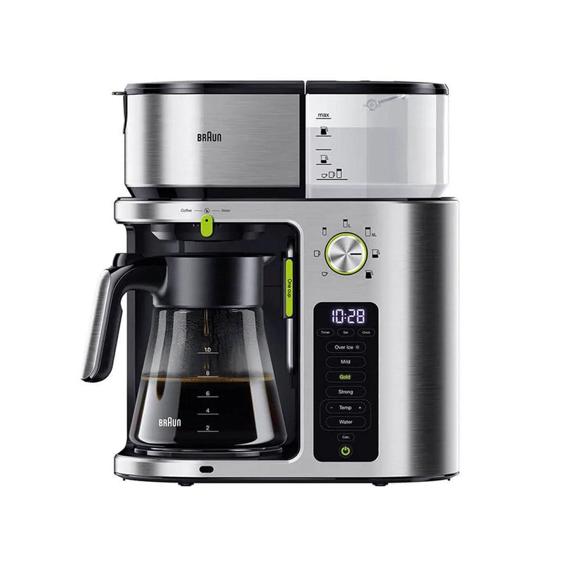 Braun KF9170SI MultiServe Koffiezetapparaat RVS/Zwart