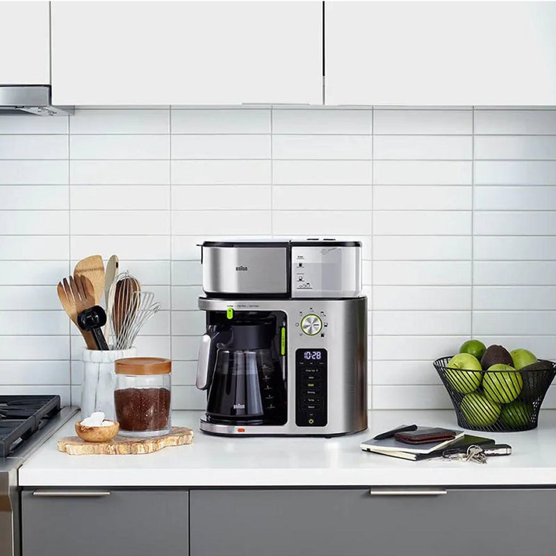 Braun KF9170SI MultiServe Koffiezetapparaat RVS/Zwart