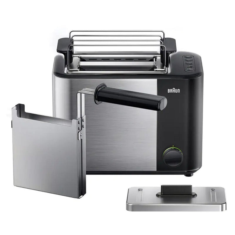 Braun HT5015BK ID Collection Broodrooster RVS/Zwart