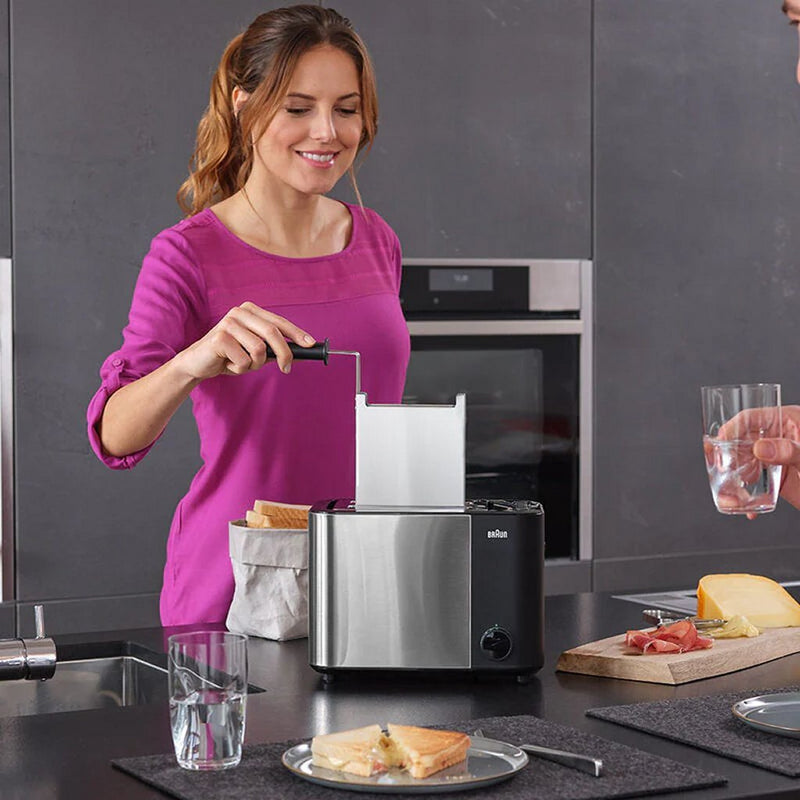 Braun HT5015BK ID Collection Broodrooster RVS/Zwart