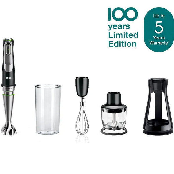 Braun MQ9125XS MultiQuick 9 Staafmixer Zwart/RVS