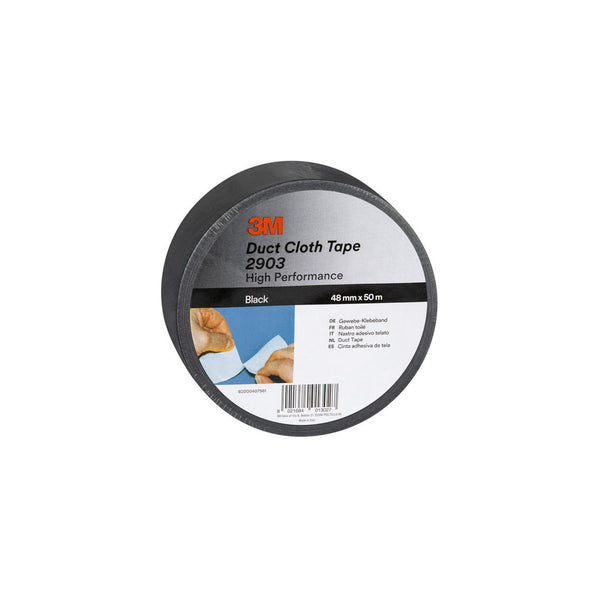 3M 290348B Scotch Duct Tape 2000 50 Mm 50 M Zwart