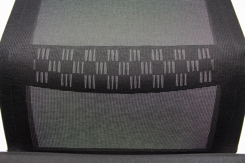 Linea Fabbrica Tekna 01 Zwart/Zwart Bureaustoel met 2D Armleuning