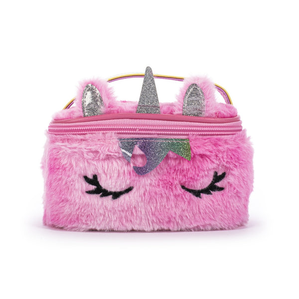 Eenhoorn Pluche Toilettas Roze