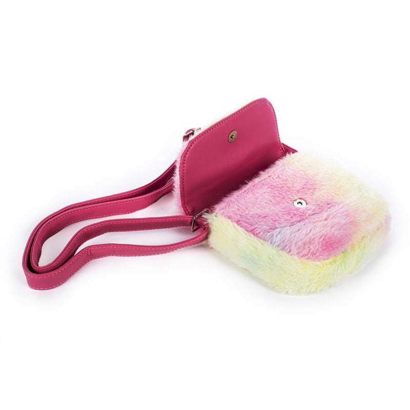 Eenhoorn Pluche Schoudertasje Roze