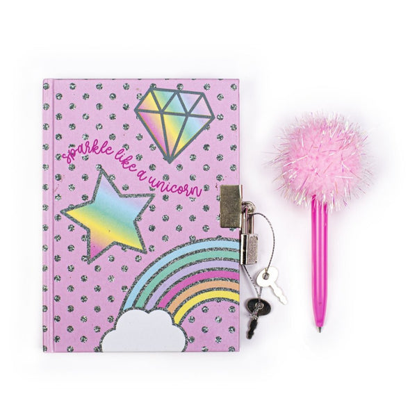 Secret Diary met Pompom Pen Roze