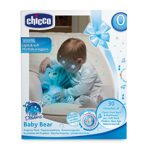 Chicco Knuffel Projector Baby Bear First Dreams Blauw