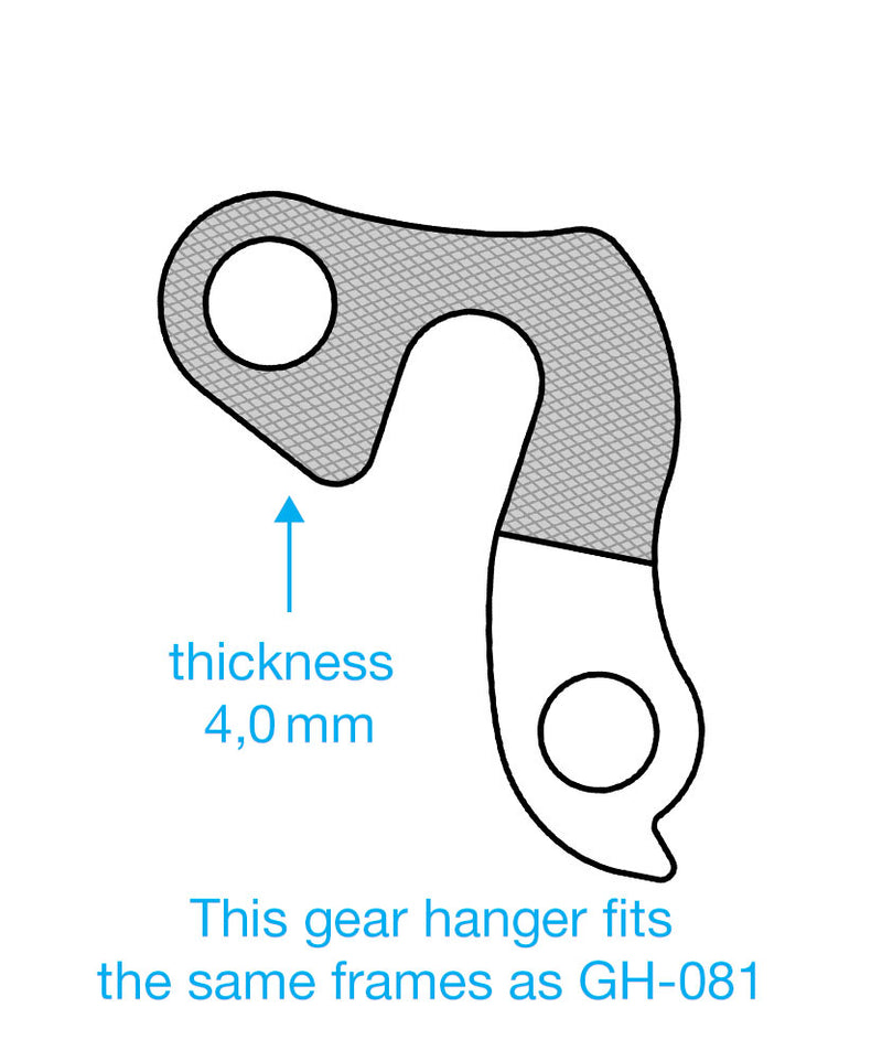 Derailleurpad Marwi GH-013 diverse merken