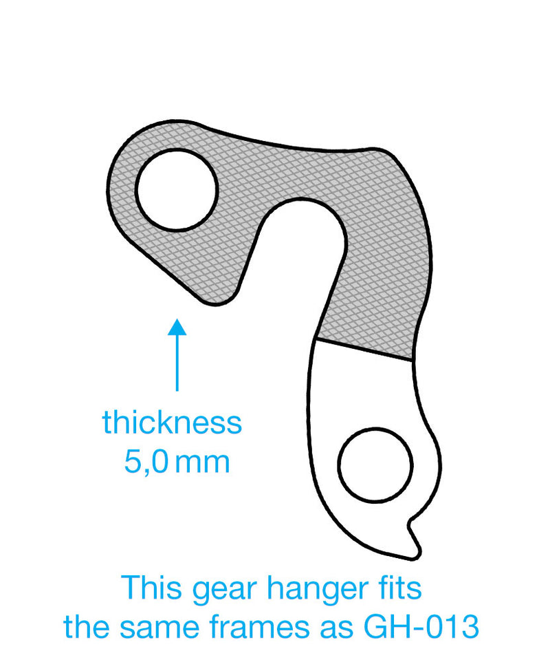 Derailleurpad Marwi GH-081 diverse merken