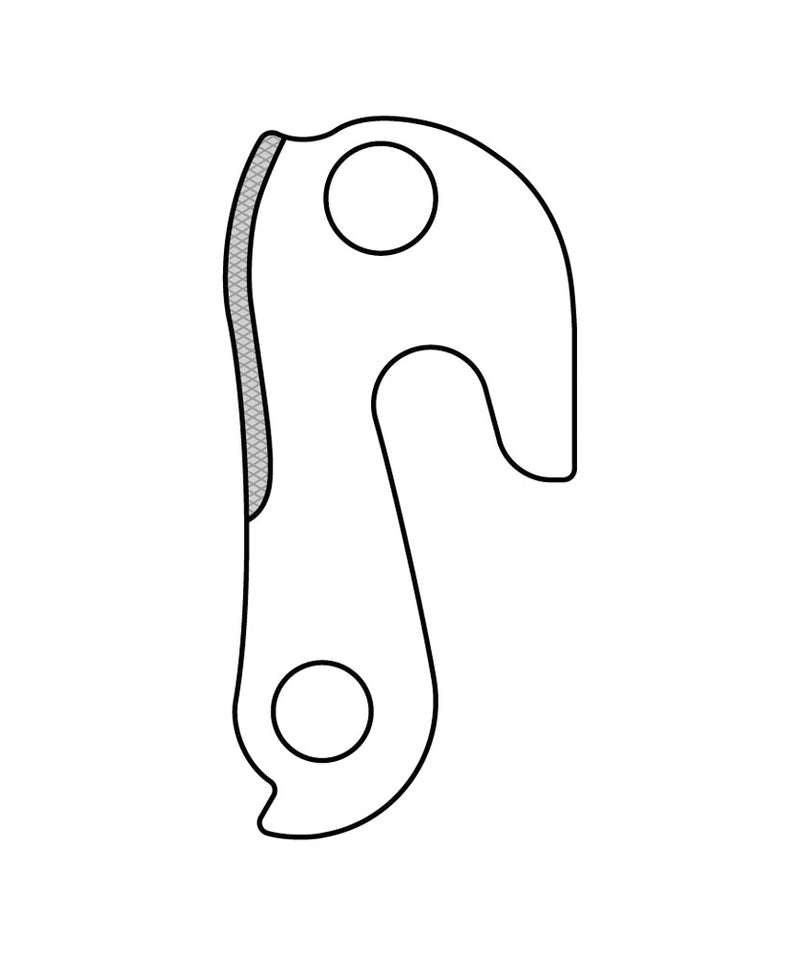 Derailleurpad Marwi GH-132 Felt en andere merken