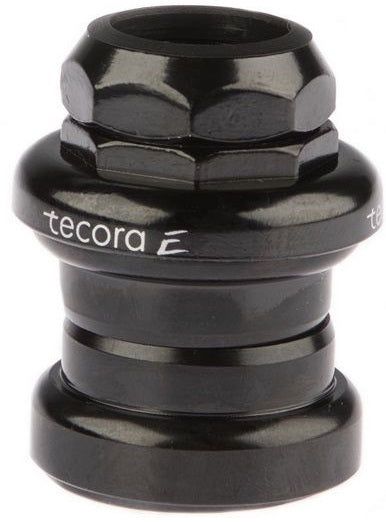 Balhoofdset Tecora 1" > 1 1/8" semi-geïntegreerd met draad - zwart