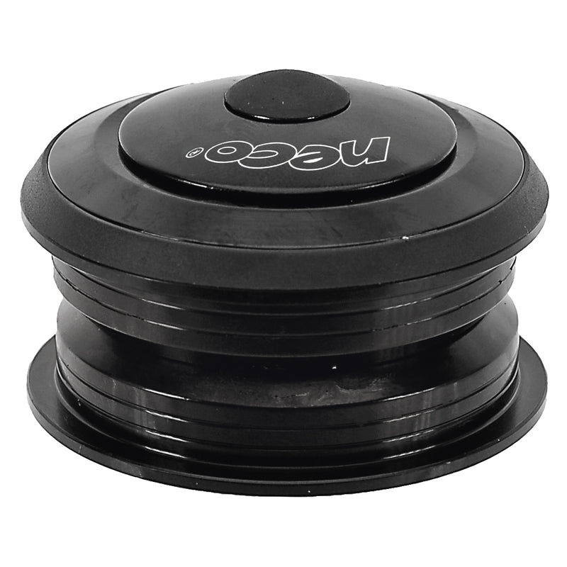 Balhoofdset Neco 1 1/8" semi-geintegreerd zonder draad - zwart