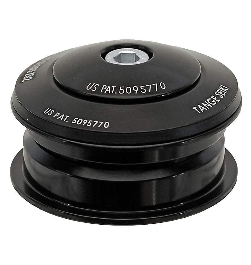 Balhoofdset Neco 1 1/8" semi-geïntegreerd zonder draad - zwart