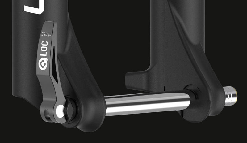 Voorvork 27.5" Suntour Mobie25 AIR LOR 1.5" > 1-1/8" vorkbuis - PM remnokken - 75 mm veerweg