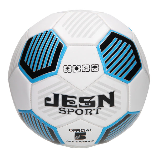 Metallic Voetbal Blauw