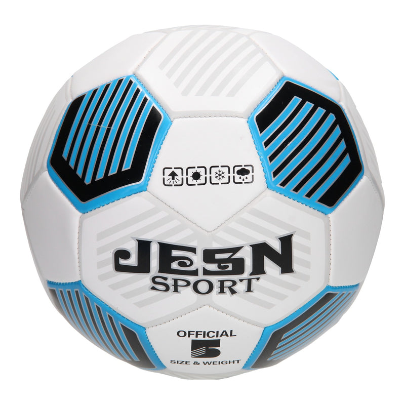 Metallic Voetbal Blauw