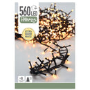 Microcluster - 560 led - 11m - extra warm wit - Timer - Lichtfuncties - Geheugen - Buiten