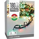 Kerstverlichting 180 led- 13.5m - three tone traditional - Timer - Lichtfuncties - Geheugen - Buite