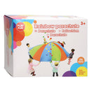 Regenboog Parachute met 24 Ballen
