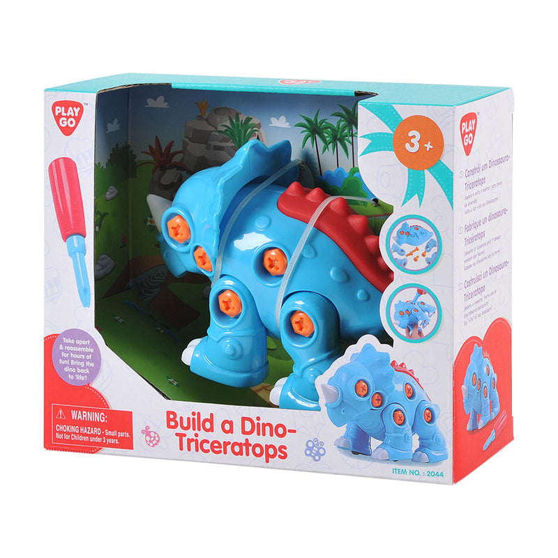 Play Bouw je eigen Dino - Triceratops