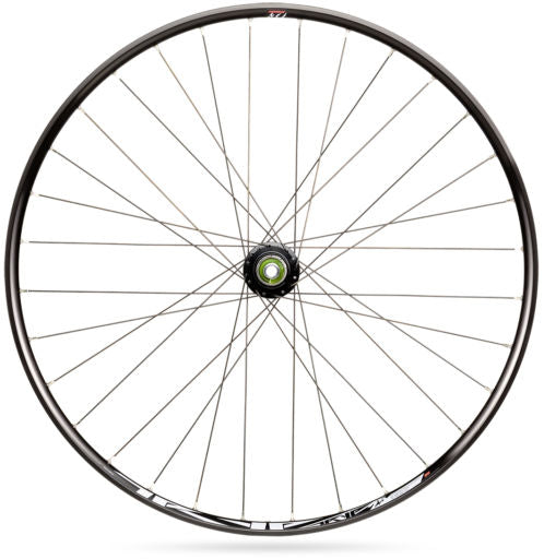 Wielset Rodi TRYP 25 27.5" met steekas 15x100 en snelspanner 9x135 - 6 bouts remschijfbevestiging -