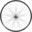 Achterwiel 28" / 622 x 19C met Shimano Nexus 7 naaf voor rollerbrake - zwarte velg en zwarte spaken