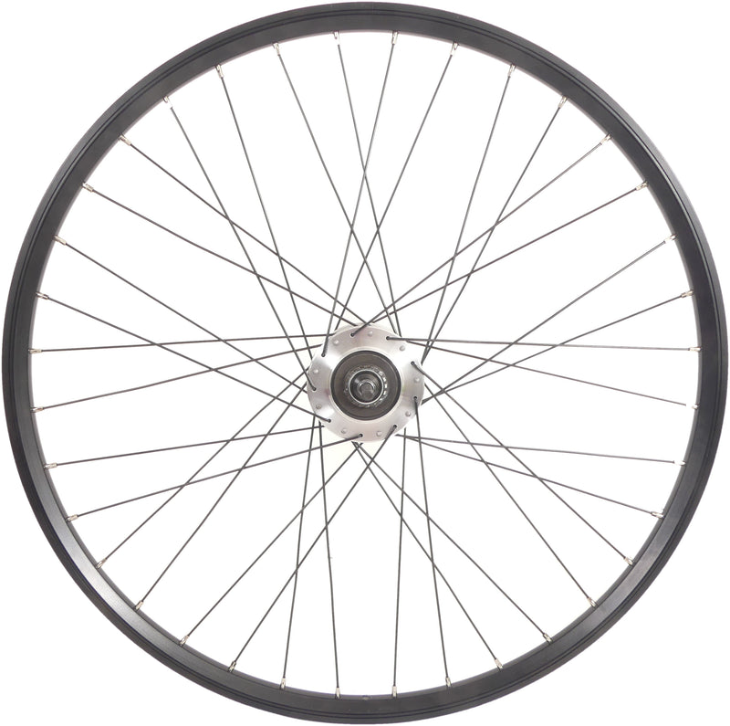 Achterwiel 28" / 622 x 19C met Shimano Nexus 7 naaf voor rollerbrake - zwarte velg en zwarte spaken