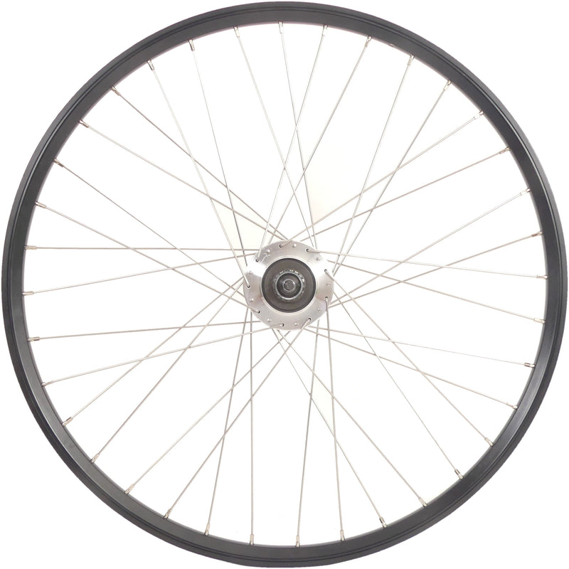 Achterwiel 28" / 622 x 19C met Shimano Nexus 7 naaf voor rollerbrake - zwarte geslepen velg met RVS