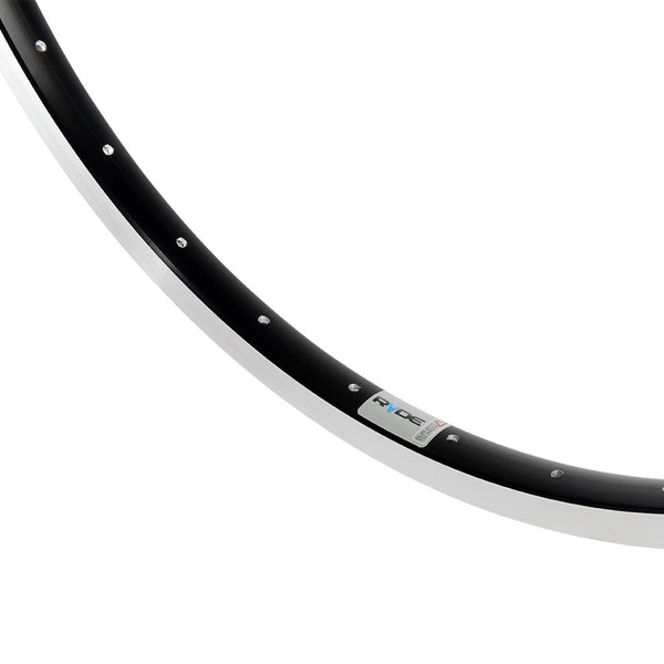Velg Ryde Andra 30 28" / 622 x 19C aluminium - 36 gaats 14G - zwart geslepen