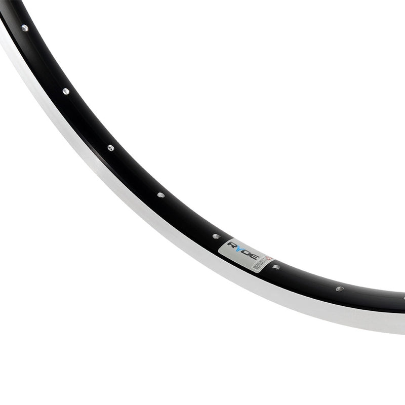 Velg Ryde Andra 30 26" / 559 x 19C aluminium - 32 gaats 14G - zwart geslepen