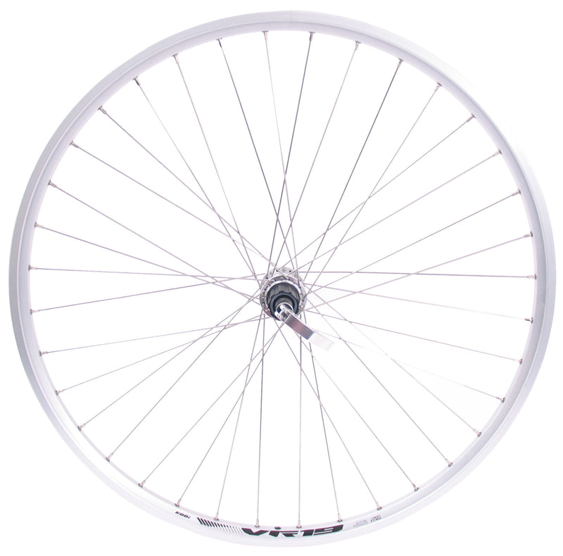 Achterwiel Rodi 28" / 622*21 VR19 8/9-Speed - QR - 36 gaats - RVS spaken - zilver