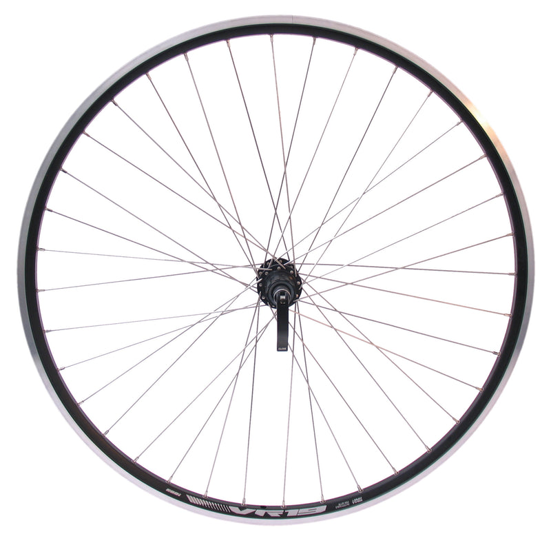 Achterwiel RODI 28" / 622*21 VR19 Zwart - 8/9-Speed - QR - 36-gats - RVS Spaken