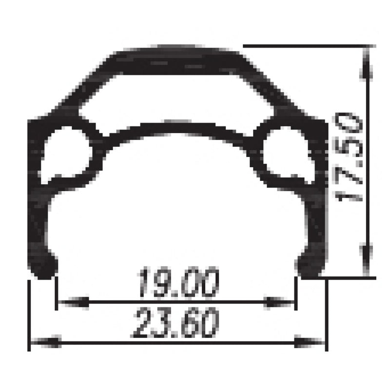 Velg Primax E STR19 28" - 622 x 19C - 36 gaats - spaak 14 / Frans ventiel - zilver met remrand