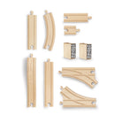 Houten Rails Uitbreidingsset, 21dlg.