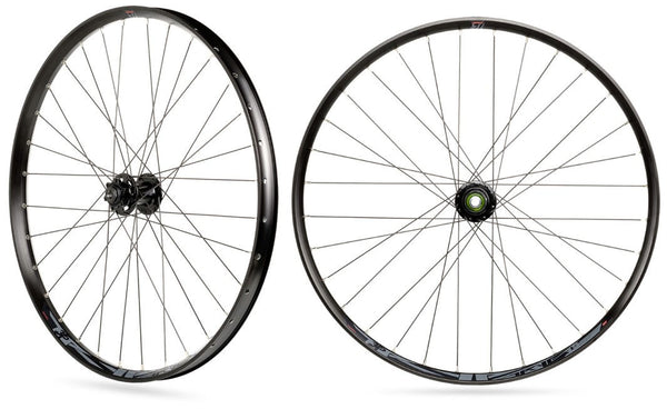 Wielset Rodi TRYP 35 27.5" / 650B met boost steekas 15x110 en 12x148 - 6 bouts remschijfbevestiging