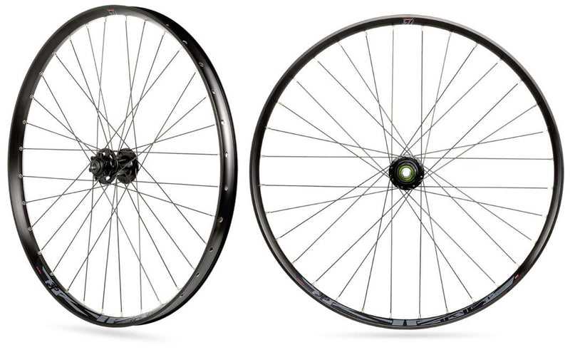 Wielset Rodi TRYP 35 27.5" / 650B met boost steekas 15x110 en 12x148 - 6 bouts remschijfbevestiging