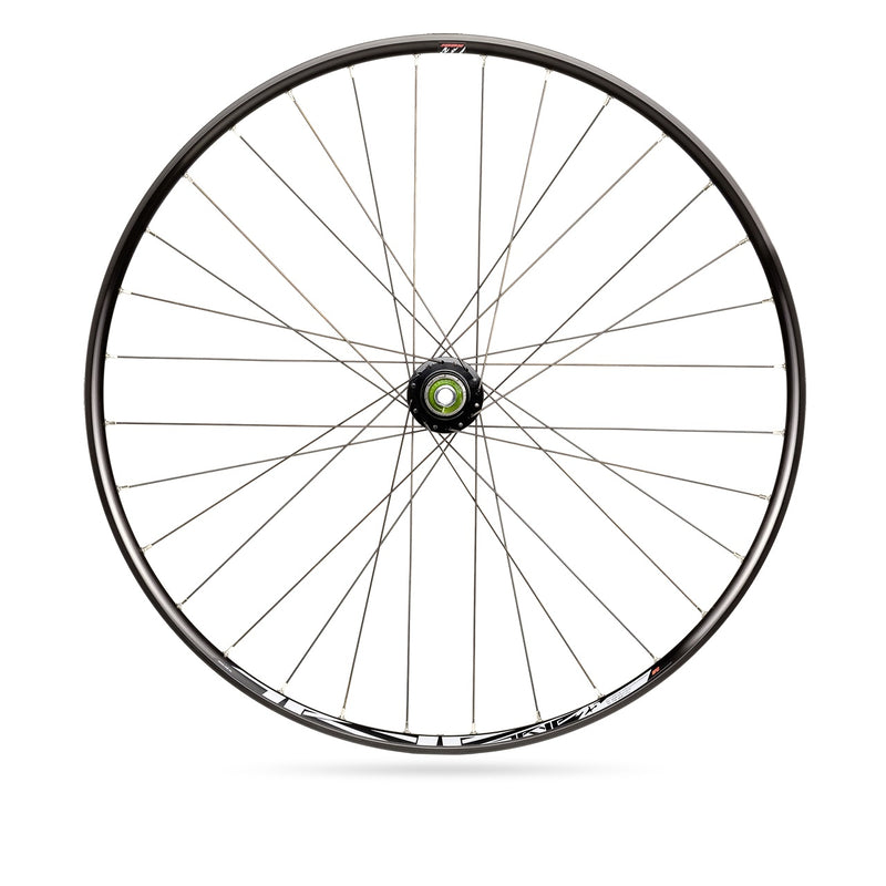 Wielset Rodi TRYP 25 27.5" met steekas 15x100 en snelspanner 9x135 - 6 bouts remschijfbevestiging -