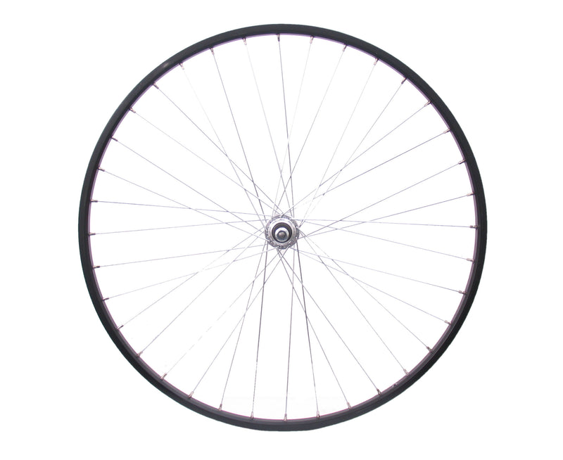 Achterwiel 28  x 1/4" Freewheel vast - zwart
