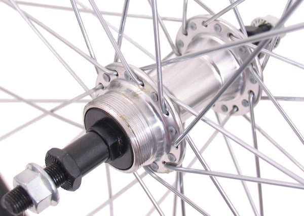 Achterwiel 28" / 622x19C Ryde ZAC 19 velg met 7/8 speed freewheel naaf - zwart