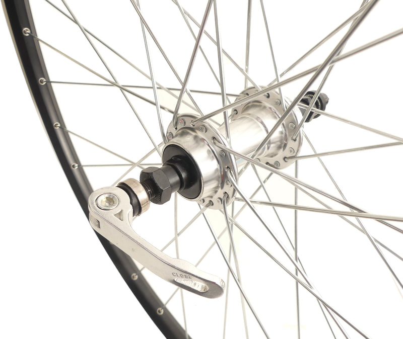Achterwiel 28" / 622x19C Ryde ZAC 19 velg met 7/8 speed freewheel en snelspanner - zwart
