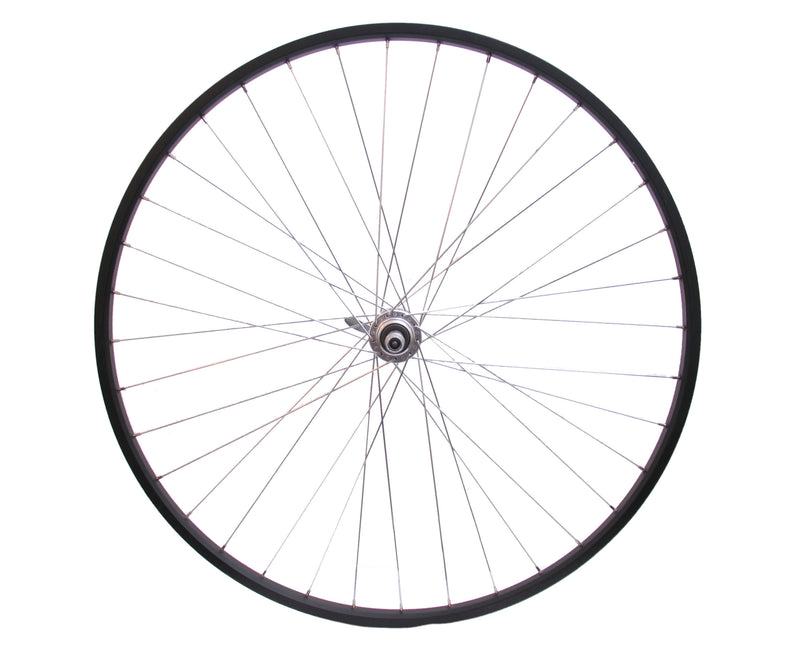 Achterwiel 28 x 1/4" aluminium Freewheel QR - zwart