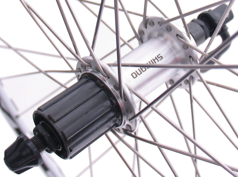 Achterwiel 28" / 622*13C Rodi Stylus - 8/9/10v Shimano TX500 QR naaf - zilver