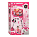Kinder Barbecue en Accessoires met Licht en Geluid - Roze
