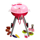 Kinder Barbecue en Accessoires met Licht en Geluid - Roze