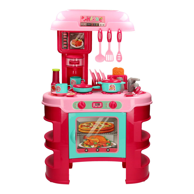 Kinderkeuken met Licht en Geluid Roze