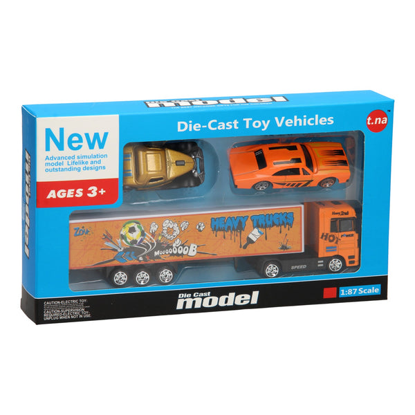 Die-Cast Vrachtwagenset