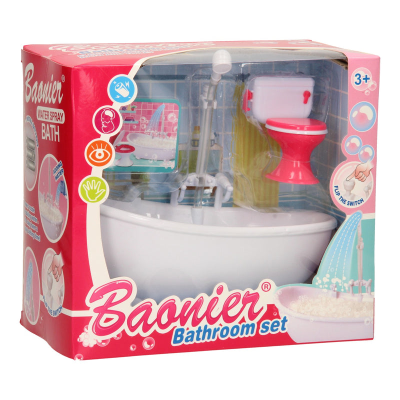 Poppenbad met Accessoires