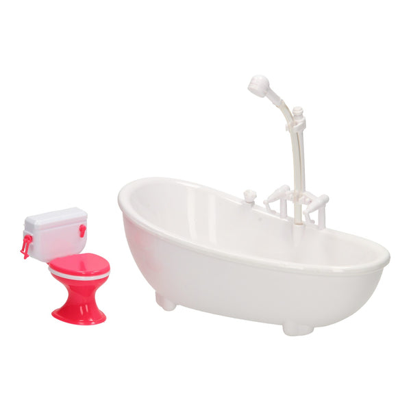 Poppenbad met Accessoires