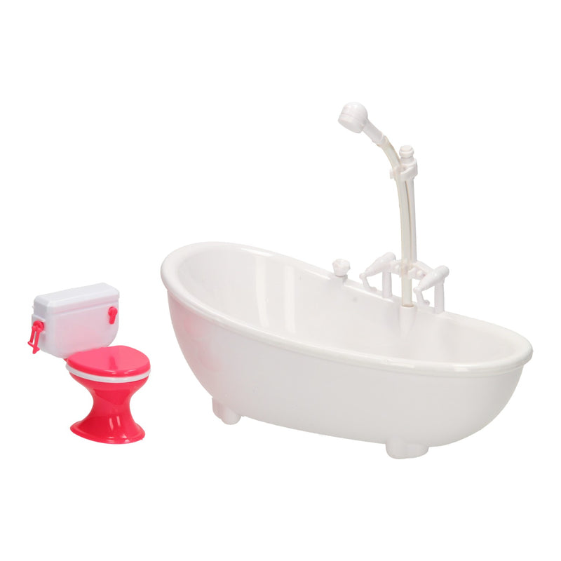 Poppenbad met Accessoires